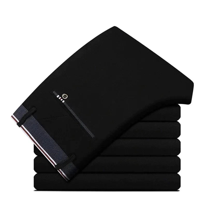 Calça Social Masculina Ultra-Stretch - Tecnologia Anti Amassado